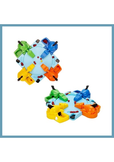 Toru Croco Misket Kapmaca Eğlenceli Aile Kutu Oyunu Mbt06 Standart