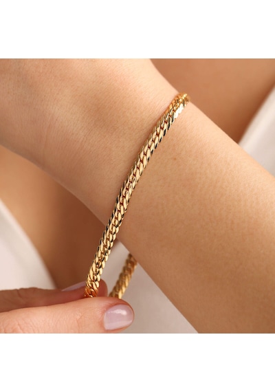 Sembol Gold 14 Ayar Altın Gurmet Bileklik 5mm Çok Renkli