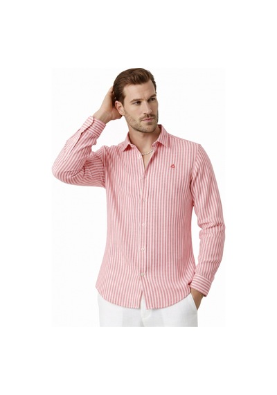 Deepsea Kırmızı Slim Fit Çizgili %100 Pamuk Erkek Gömlek Nefes Alan Şık Günlük Gömlek 2602626 Kırmızı Deepsea Kırmızı Slim Fit Çizgili %100 Pamuk Erkek Gömlek Nefes Alan Şık Günlük Gömlek 2602626 Kırmızı