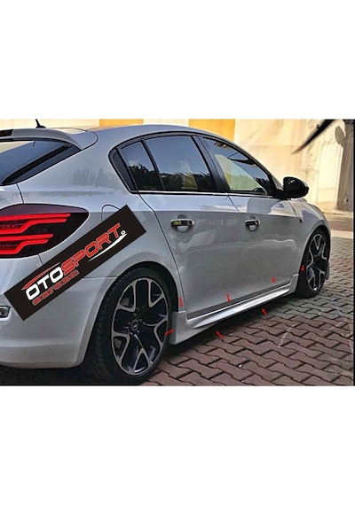 Chevrolet Cruze Hb Marşpiyel Sağ Sol Takım Fiberglass Boyasız