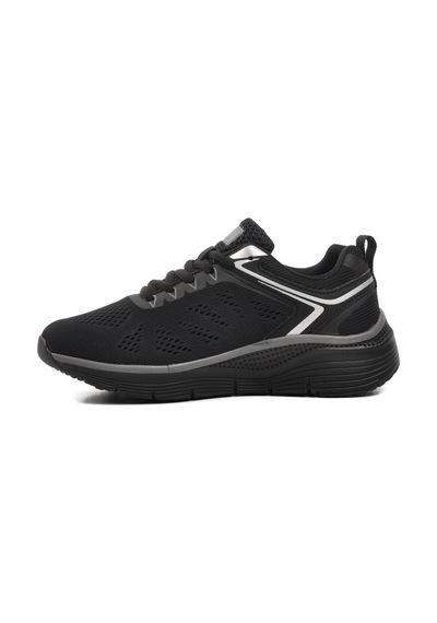 Hammer Jack Siyah Tekstil Unisex Spor Ayakkabı Polina 101 23380 G Siyah