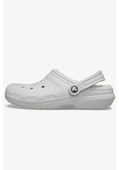 Crocs Classic Lined Clog Unisex Sandalet Gri