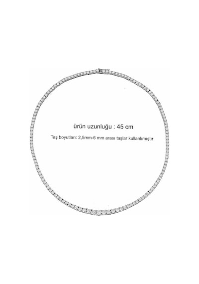 Gümüş Döküm Süzme Su Yolu Kolye Altın - Gümüş