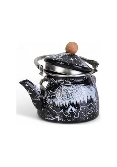 Tr Buffalo Emaye Demlik Kettle Büyük 2.1 Lt Diğer