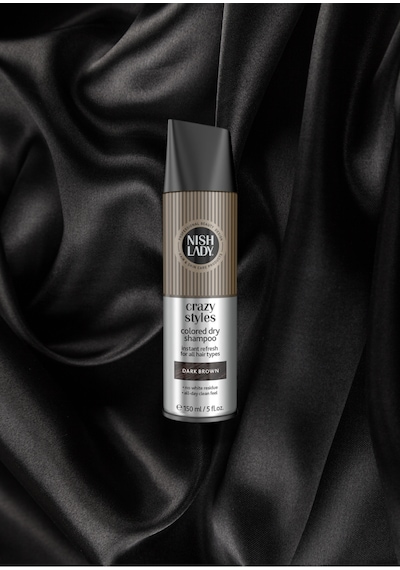 Nıshlady Renkli Kuru Şampuan Koyu Kahve 150 Ml