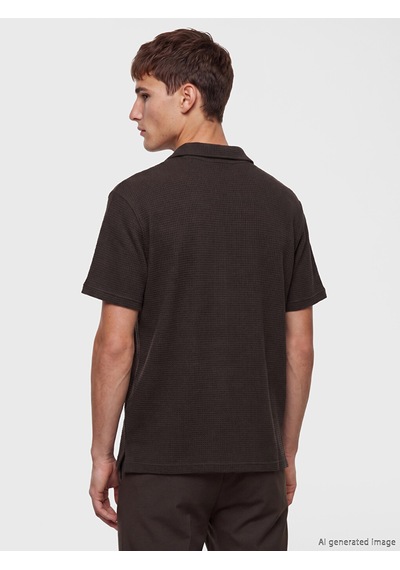 Lcw Vision Kahverengi Regular Fit Erkek Gömlek