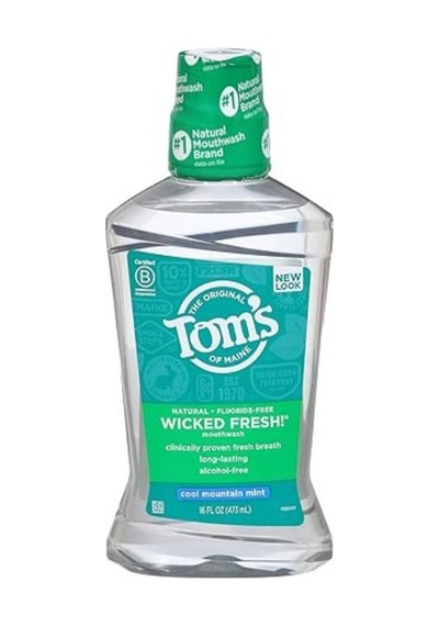 Tom's Of Maine Wicked Fresh Ağız Gargarası Cool Mountain Mint 473 Ml