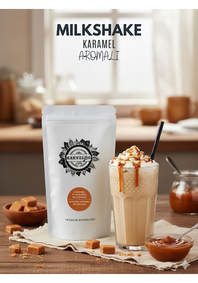 Milkshake Karamel Aromalı 1000gr 1 KG