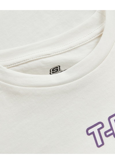 Skechers Graphic Tee B Short Sleeve Büyük Erkek Çocuk Beyaz Tshirt Sk241093-102