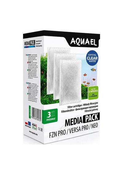 Aquael Media Pack Fzn Pro Phosmax Fosfat Giderici Filtre Kartuşu 3'lü Paket