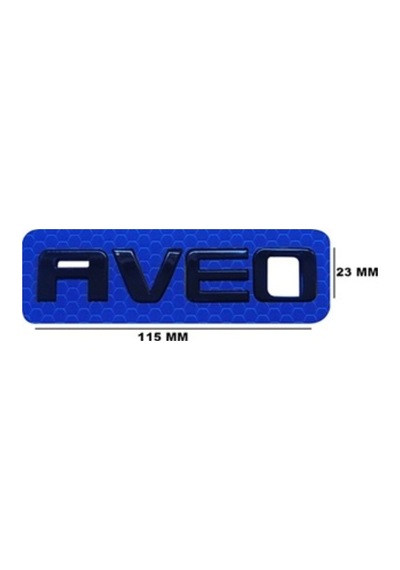 Chevrolet Uyumlu Aveo Siyah Yazı