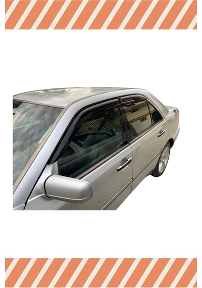 Mercedes C (W202) 1993-1999 Modellerine Özel 4'lü Mügen Tip Cam Rüzgarlığı