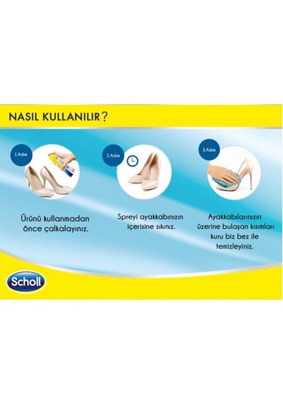 Koku Giderici Ve Terleme Önleyici Ayak + Ayakkabı Bakım Spreyi