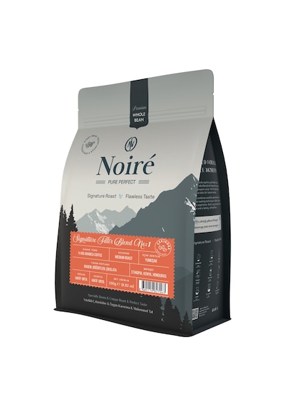 Noire Signature Filter Blend 1 250g %100 Arabica Blend Çekirdek Kahve