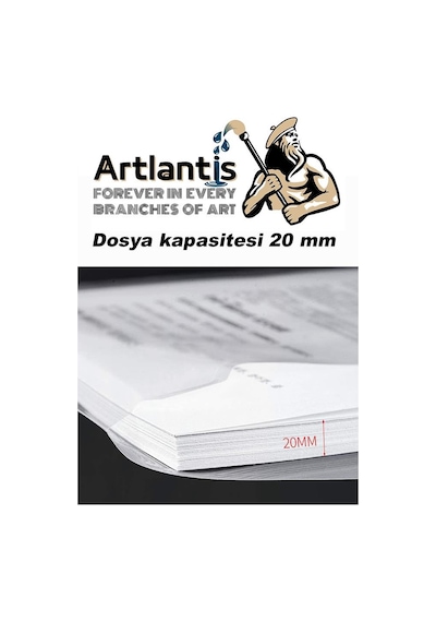 A3 Çıtçıtlı Dosya Şeffaf 1 Adet A-3 Çıtçıtlı Zarf Dosya Transparan 47x33.5 cm Büyük Boy Çıtçıtlı Dosya