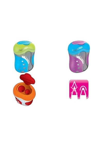 Color Pep's Çift Delikli Kalemtıraş Jumbo Ve Normal Kalemler İçin