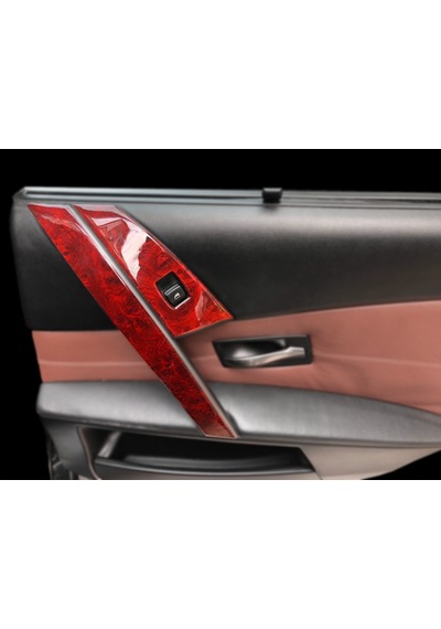 Bmw 5 E60-61 Torpido Kaplama, Konsol, Maun Kaplama, Ahşap, Carbon