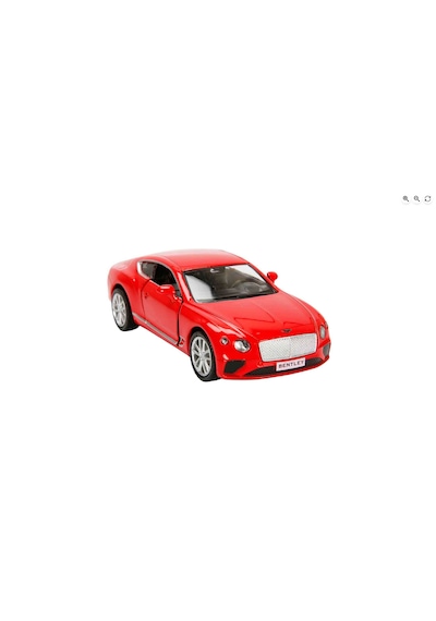Göçmen 1:32 Rmz City Avrupa Serisi Die Cast Çek Bırak Model Araba - Kırmızı Bentley Continental Gt