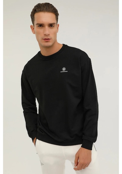 Lumberjack Erkek Sweat M-sn75 3fx Siyah