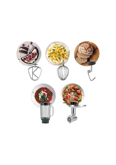 Kenwood KVL4170S Chef XL 1200 Watt 6.7 L Mutfak Şefi + Kıyma Makinesi Aparatı Ve Smoothie Blender