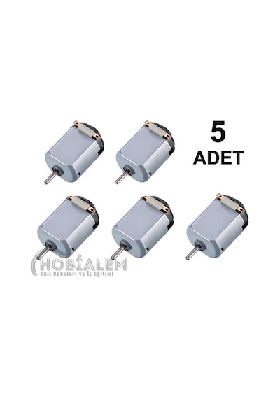 5 Adet. Deney Motoru. Dc Motor. Mini Motor. Elektrik Motoru