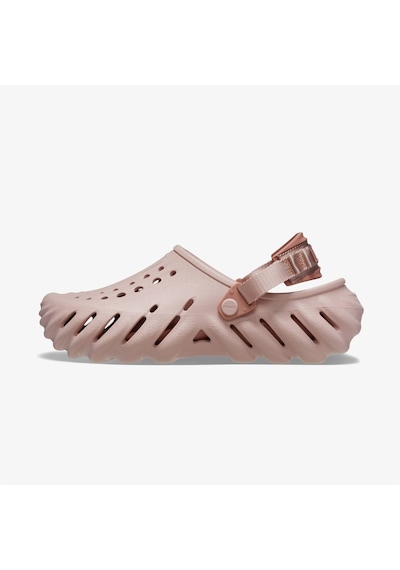 Crocs Echo Kadın Pembe Terlik Düz 207937 PEMBE Pembe