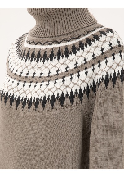 Pierre Cardin Kadın Vizon Kazak /triko 50291034-vr052 Vizon