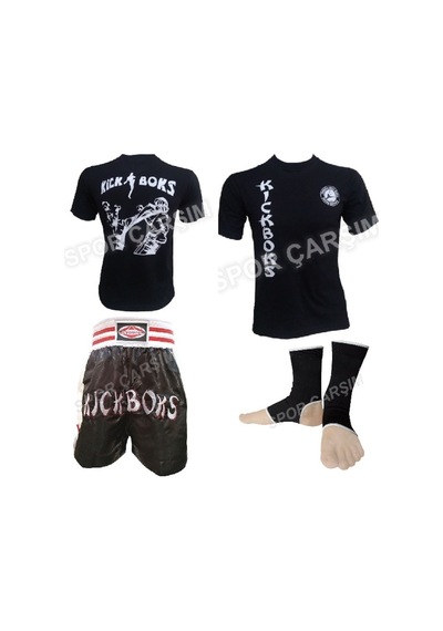 Spor_Carsim Cyclone Kickboks Şortu,Evox Kickboks Tişörtü,Ayak Çorabı Seti (239343633)