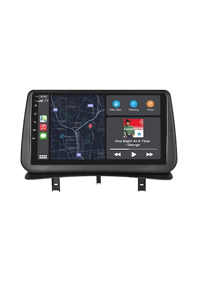 Renault Clio 3 Araç Multimedya Android Ekran Carplay Double Teyp 2+32 9" 05-12 Black Navımex