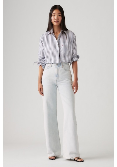 Levi's Ribcage Wide Leg Tr Be Prepared Light Indigo Kadın Jean-14150 Açık Mavi