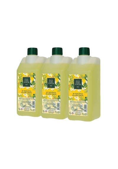 Eyüp Sabri Tuncer Klasik Limon Kolonyası Yedek Şişe 1 Litre X 3 Adet 7691237074056