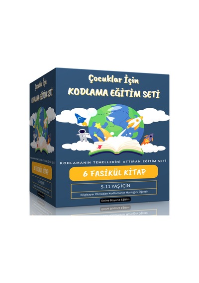 Çocuklar İçin Kodlama Eğitim Seti 5-11 Yaş İçindir