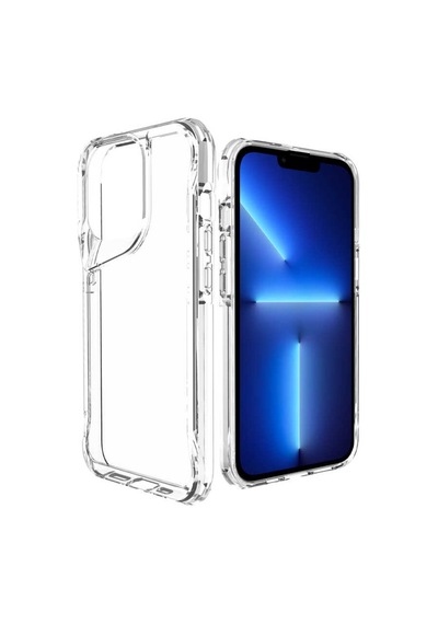 Apple Uyumlu iPhone 13 Pro Kılıf Zore T-Max Köşeleri Korumalı Kılıf Renksiz