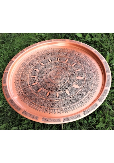 60 Cm Bakır Sini