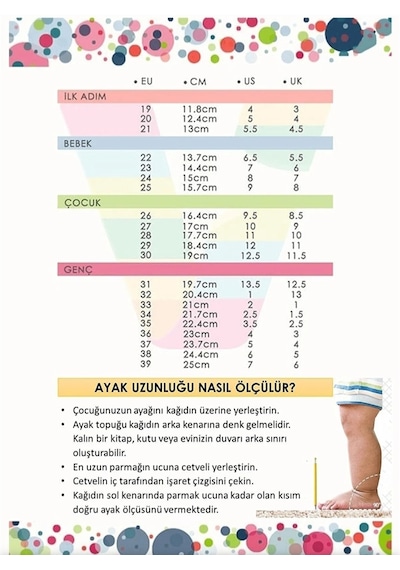 Kız Çocuk Günlük Hafif Rahat Renkli Spor Ayakkabı Lescon Fuşya - Yeşil