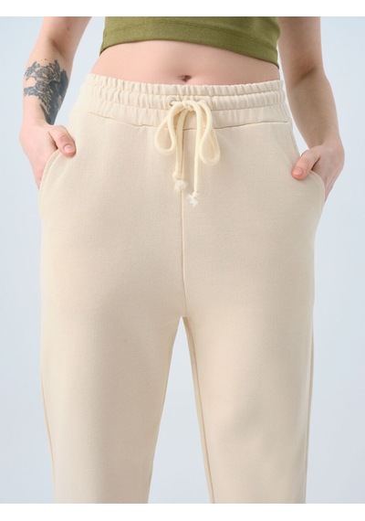 LOFT Jogger Fit Kadın Eşofman Altı Lf2039247 Q1.v1 Ekru