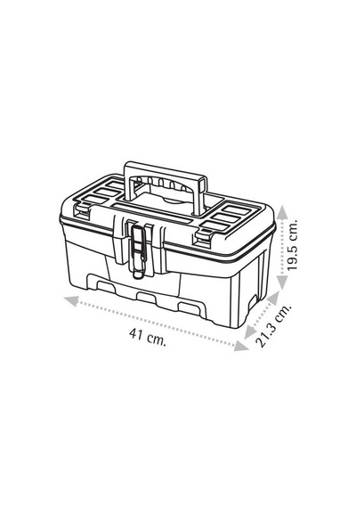 Metal Kilitli Takım Çantası Organizerli Asr-2076 Takım Çantası 16