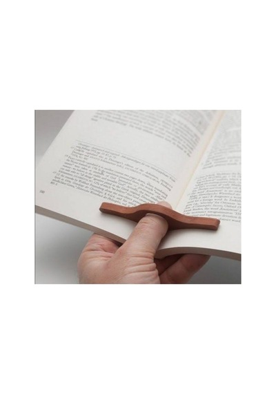 Parmak Delikli Kitap Sayfa Tutucu Okuma Aparatı - Renk