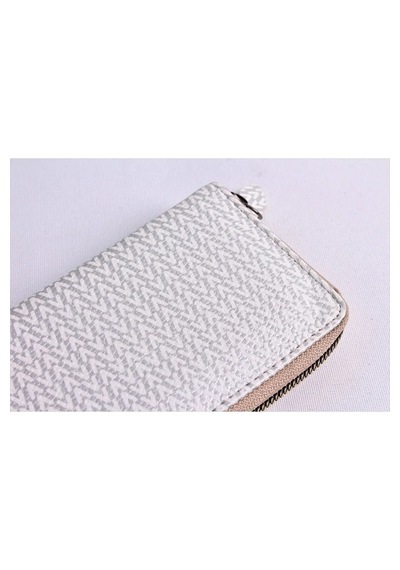 Ozka Leather Collection Violet Model Kadın Cüzdan Gümüş