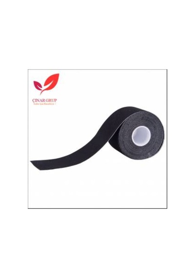 Vzn Kinesio Sport Tape Sporcu  Bandı Siyah 5Cm X 5M