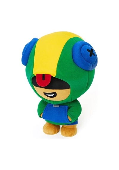 Brawl Stars Yumuşak Kadifemsi Peluş Figür - Leon - 30 Cm Renkli