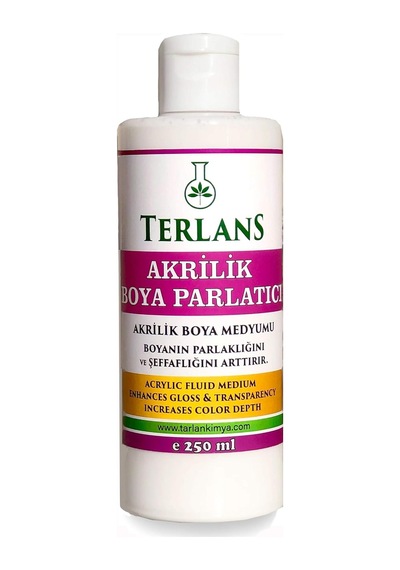 Terlans Akrilik Boya Parlatıcı 250 Ml Acrylic Gloss Medium 6998