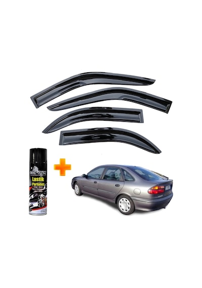 Renault Laguna 1 Mügen Cam Rüzgarlığı 1994-2002 Arası 4 Lü Takım +500ml Lastik Parlatıcı
