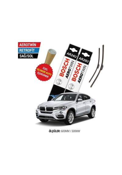 Bosch Aerotwin BMW X6 Silecek Takımı (2015-2017 F16/F86)