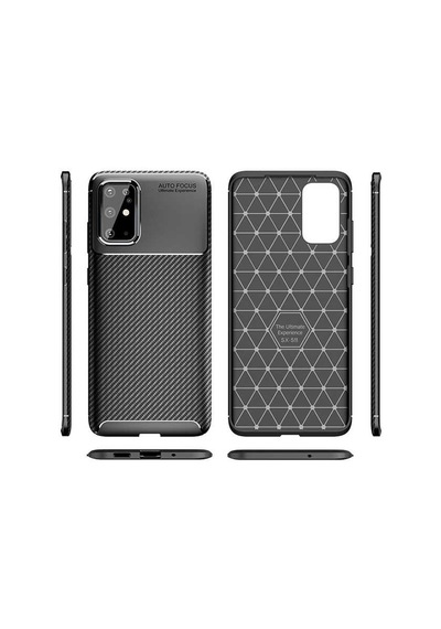Galaxy S20 Plus Kılıf Zore Negro Silikon Kapak Siyah