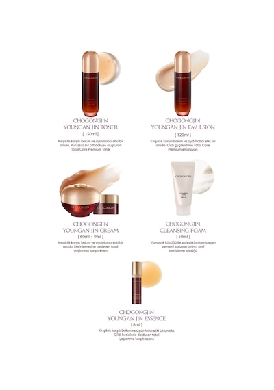 Missha Total Bakım Sunan  ve   Set CHOGONGJIN Youngan Skin Care Set