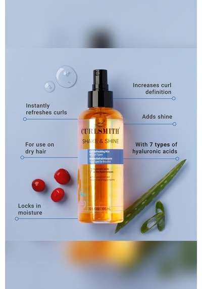 Curlsmith Shake & Shine Bukle Canlandırıcı Saç Spreyi 195ml