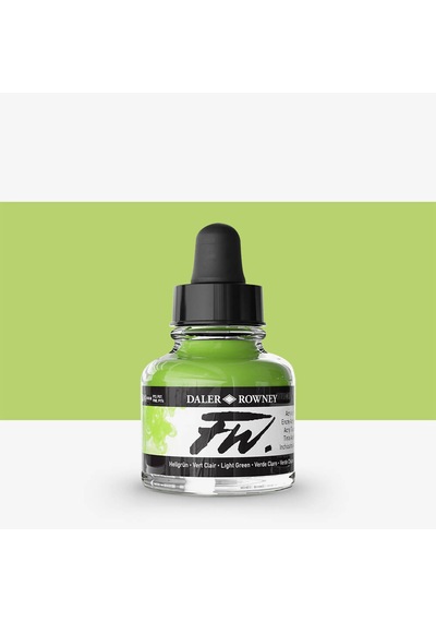Daler Rowney Fw Ink Akrilik Mürekkep 29.5 Ml Light Green 348 Diğer