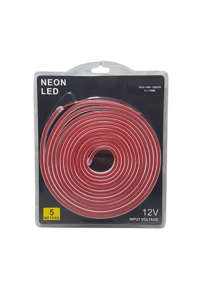 Yeni Nesil Tabela Led 12 Volt 6X12Mm Esnek Neon Led 5 M N11.9767