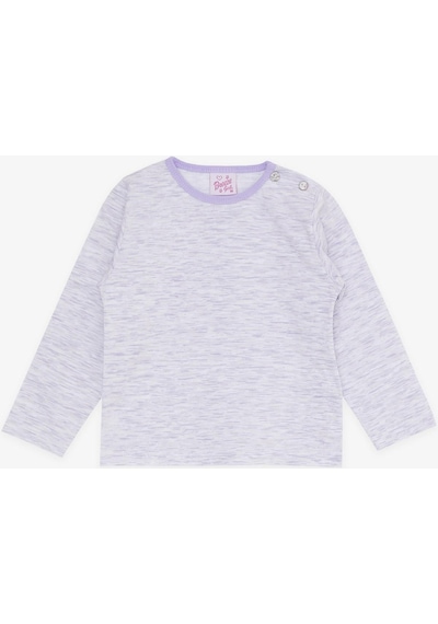 Breeze Kız Bebek Pijama Takımı Desenli 9 Ay-3 Yaş, Açık Lila-açık Lila Açık Lila
